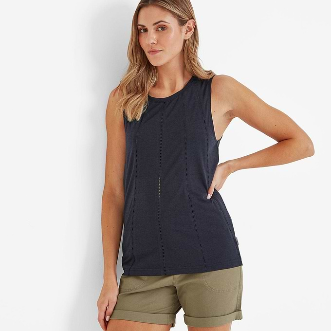 Chloe Womens T-Shirt - Dark Indigo