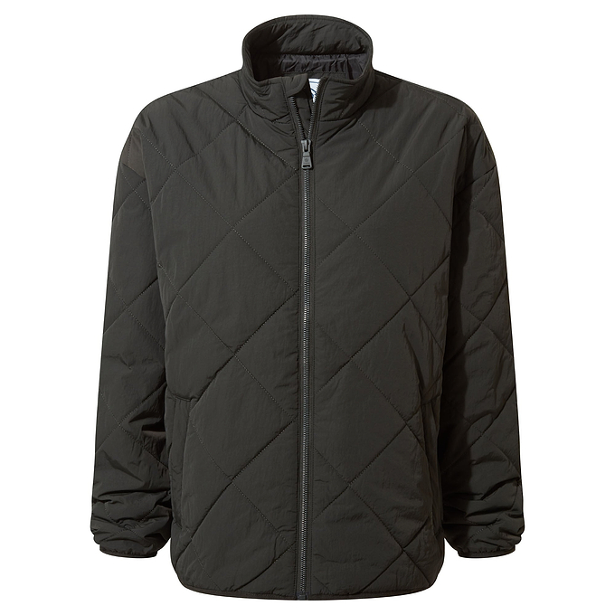 Cirnan Womens Packaway Padded Jacket - Washed Black