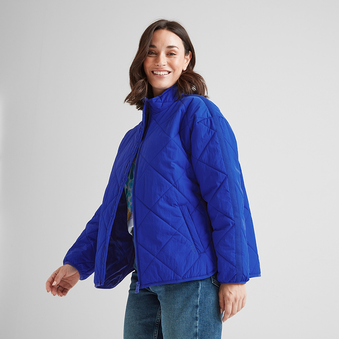 Cirnan Womens Packaway Padded Jacket - Ultra Marine