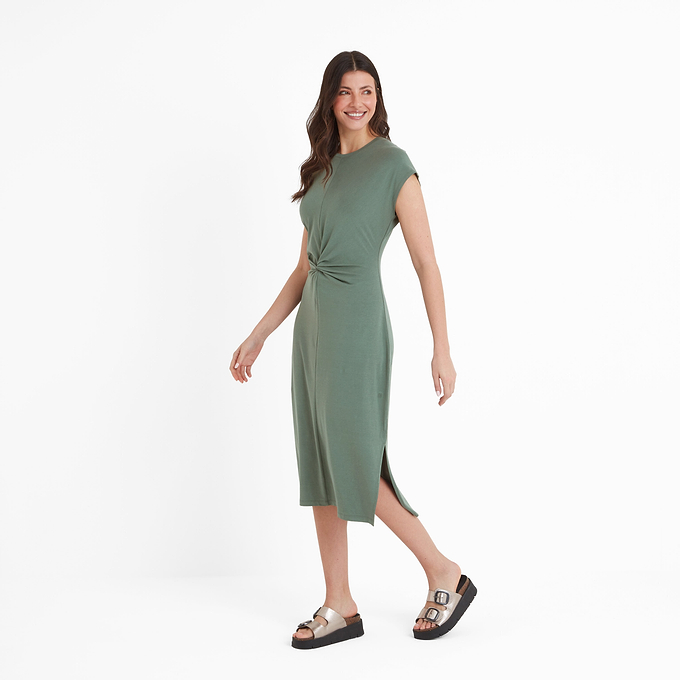 Claire Womens Dress - Light Forest