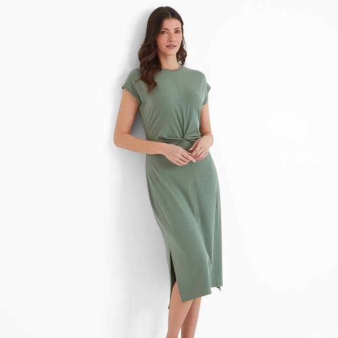 Claire Womens Dress - Light Forest