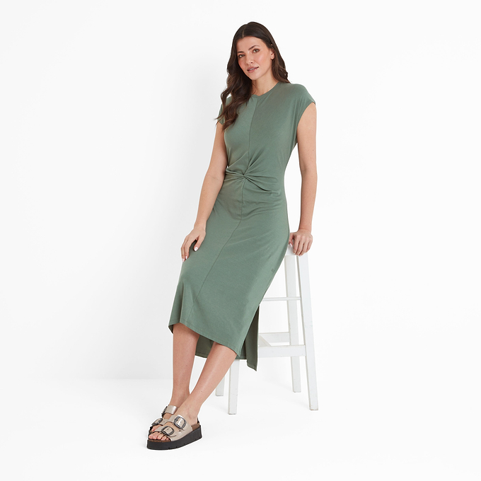 Claire Womens Dress - Light Forest