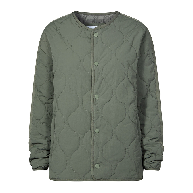 Cleadon Womens Relaxed Fit Shower Resistant Lightweight Insulated Jacket - Pale Khaki