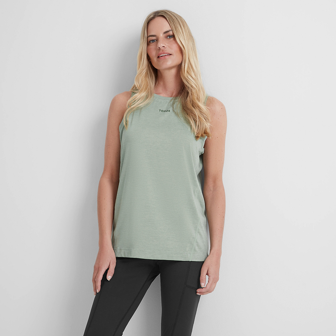 Coopley Womens Tech Vest - Pistachio Marl