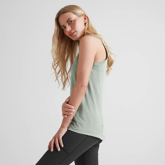 Coopley Womens Tech Vest - Pistachio Marl