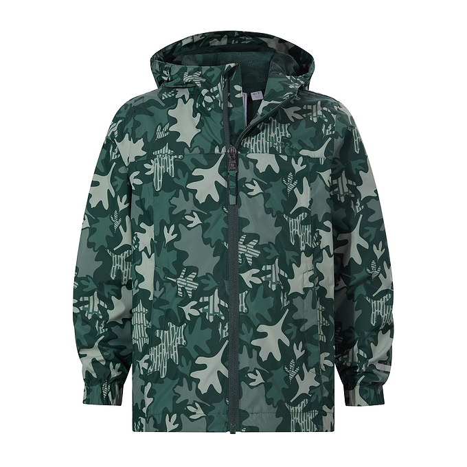 Copley Kids Waterproof Jacket - Oak Leaf Print