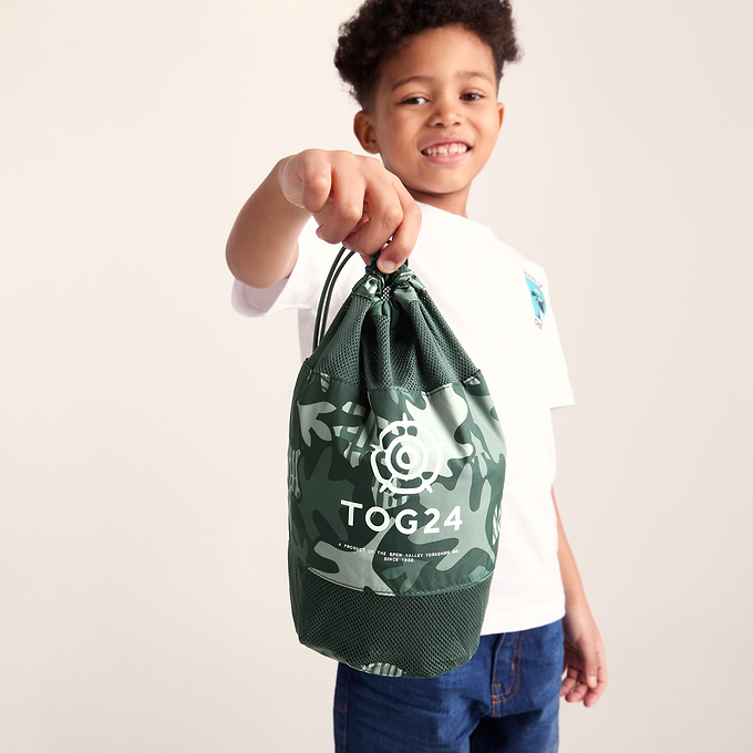 Copley Kids Waterproof Jacket - Oak Leaf Print