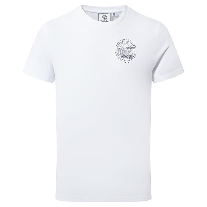 Country Mens T-Shirt - Optic White