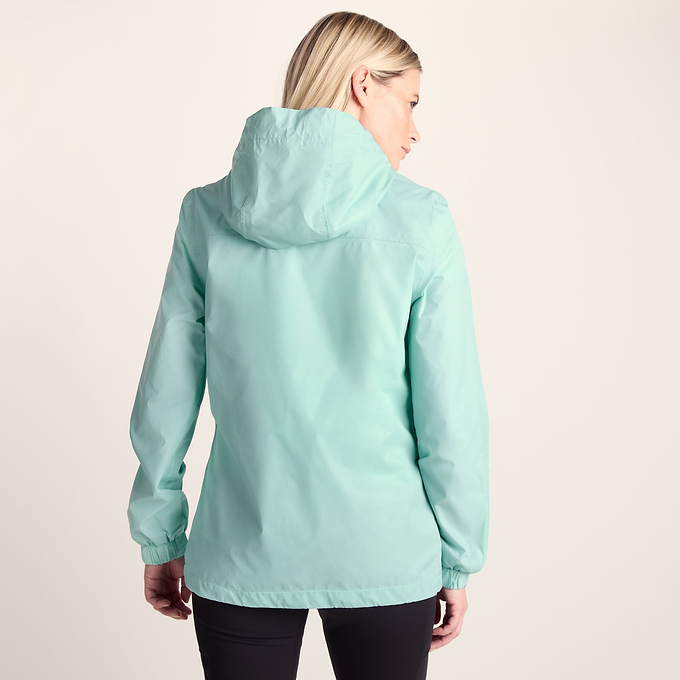 Craven Womens Waterproof Packaway Jacket - Eggshell Blue