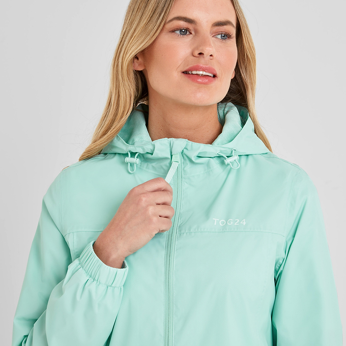 Craven Womens Waterproof Packaway Jacket - Eggshell Blue