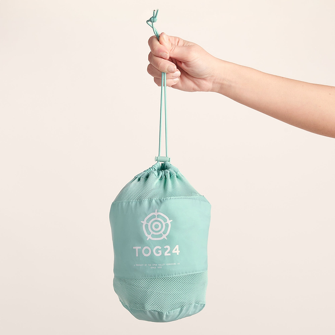 Craven Womens Waterproof Packaway Jacket - Eggshell Blue