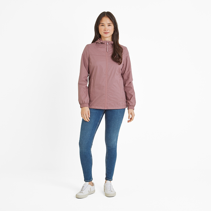 Craven Womens Waterproof Packaway Jacket - Mauve