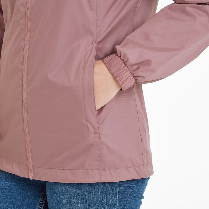 Craven Womens Waterproof Packaway Jacket - Mauve