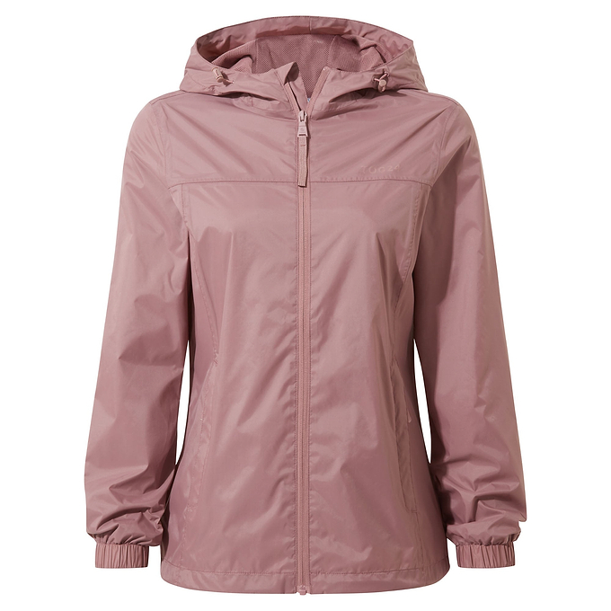Craven Womens Waterproof Packaway Jacket - Mauve