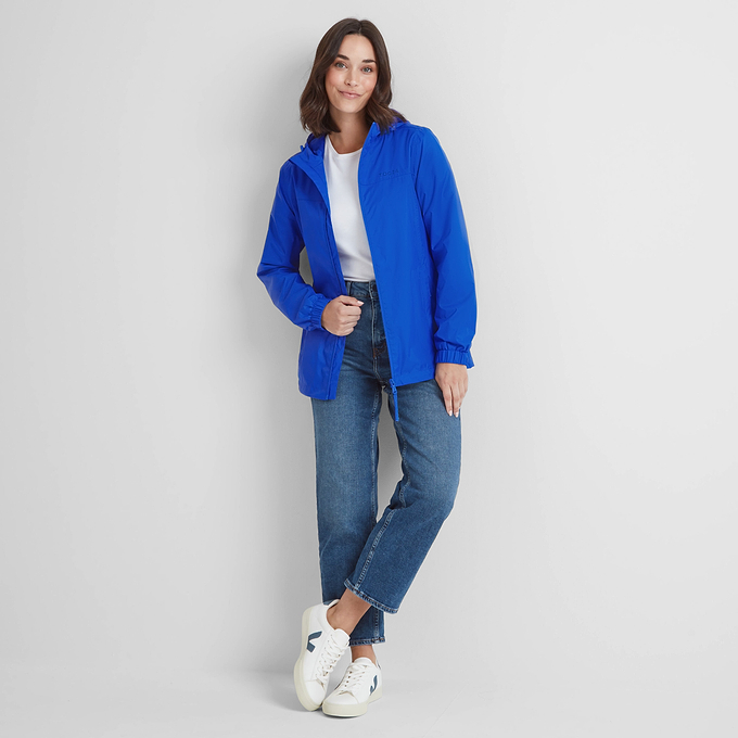 Craven Womens Waterproof Packaway Jacket - Ultra-Marine Blue