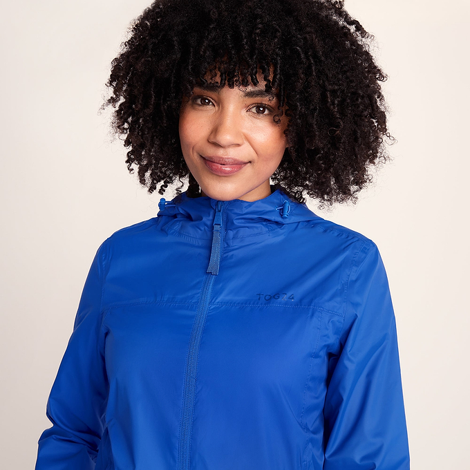 Craven Womens Waterproof Packaway Jacket - Ultra-Marine Blue