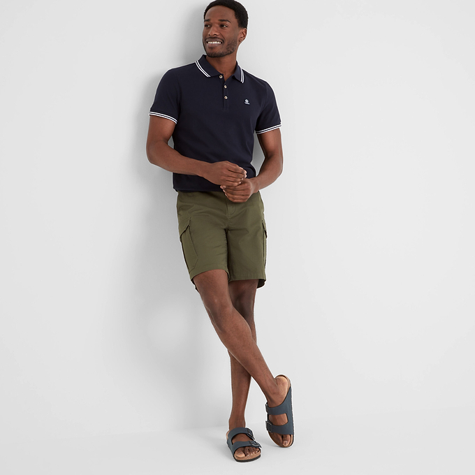 Credo Mens Cargo Shorts - Forage Green
