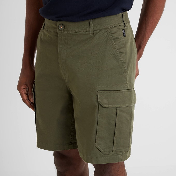 Credo Mens Cargo Shorts - Forage Green