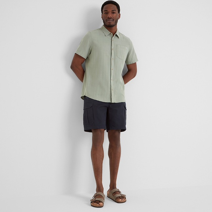 Credo Mens Cargo Shorts - Dark Indigo