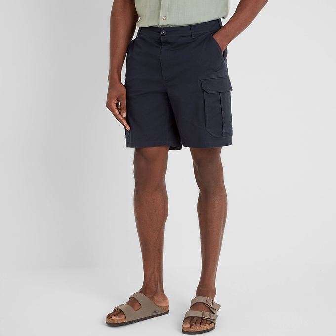 Credo Mens Cargo Shorts - Dark Indigo