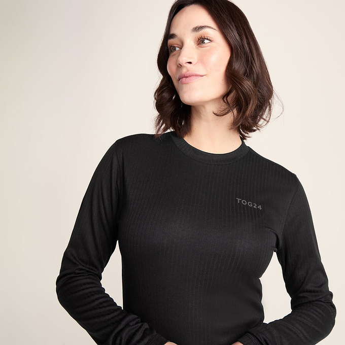 Darley Womens Thermal Base Layer Set - Black