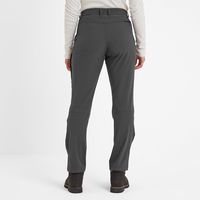 Denver Womens Walking Trousers Short - Storm