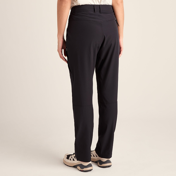 Denver Womens Walking Trousers Long - Black