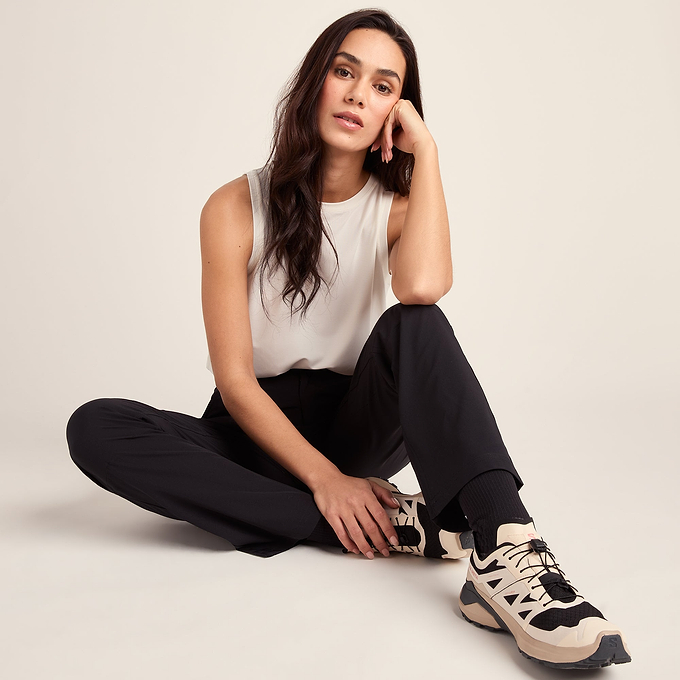 Denver Womens Walking Trousers Short - Black