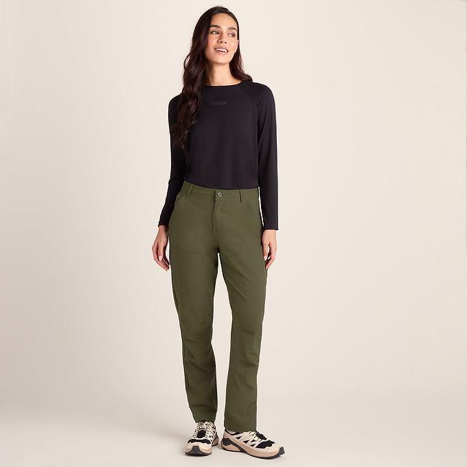 Denver Womens Walking Trousers Regular - Khaki