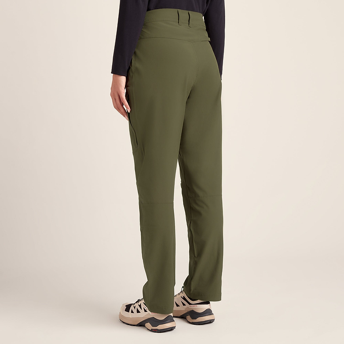 Denver Womens Walking Trousers Long - Khaki