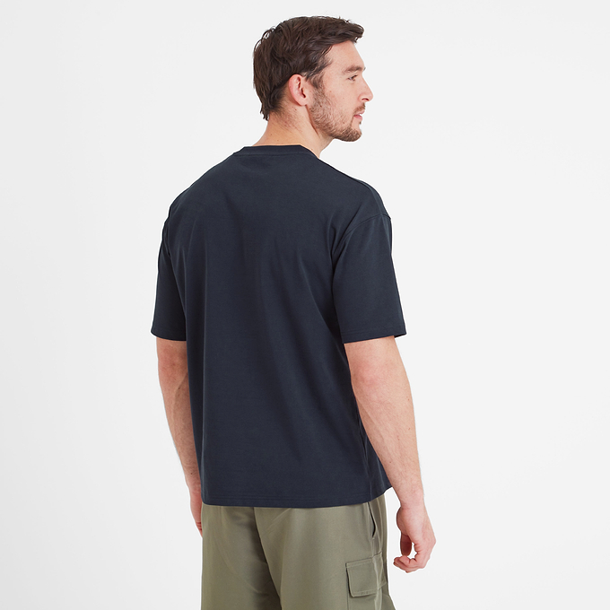 Denva Mens T-Shirt - Dark Indigo