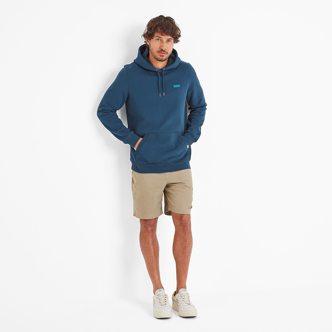 Denzel Mens Hoody - Inky Blue