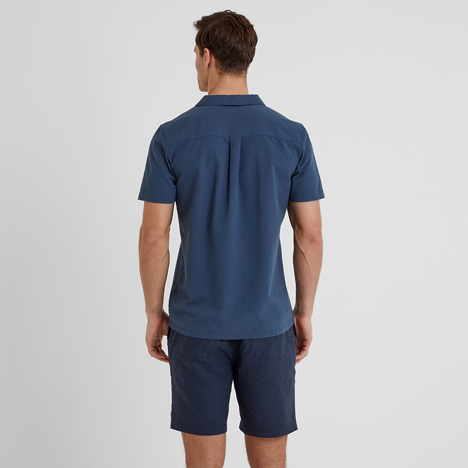 Derek Mens Shirt - Night Sea