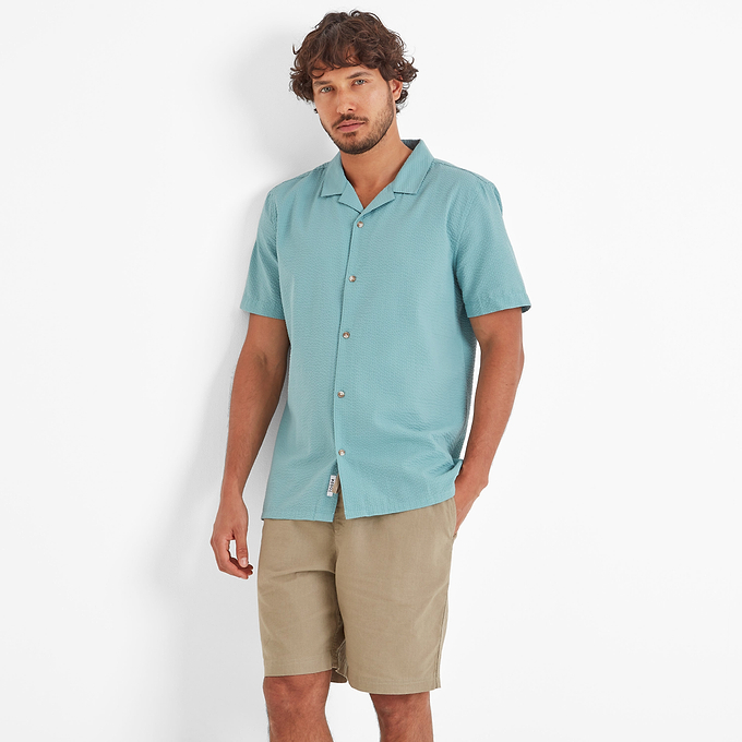 Derek Mens Shirt - Light Sky