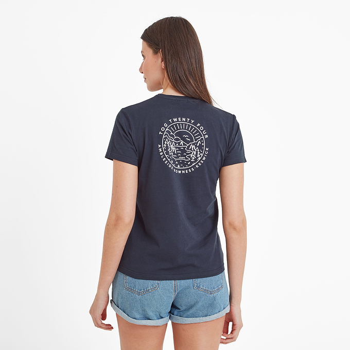 District Womens T-Shirt - Dark Indigo