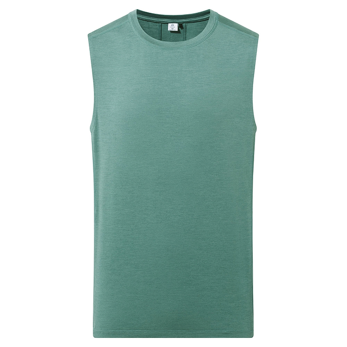 Drutt Mens Tech Vest - Seafoam Green Marl