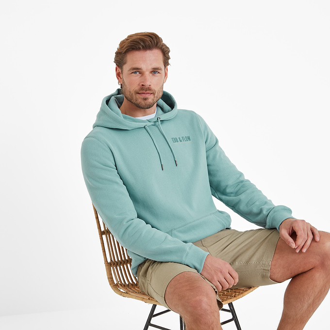 Ebb Mens Hoody - Light Sky