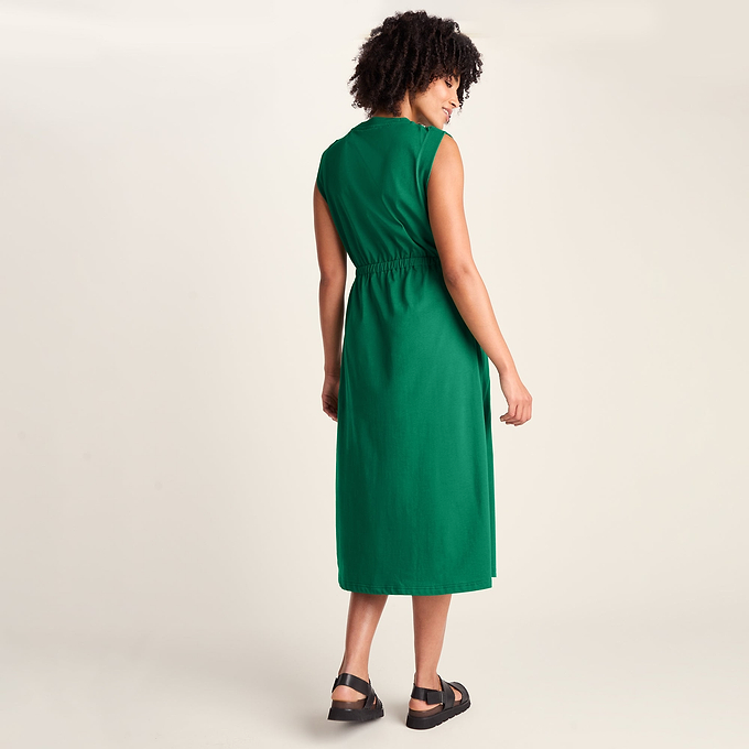 Ebony Womens Supersoft Dress - Green