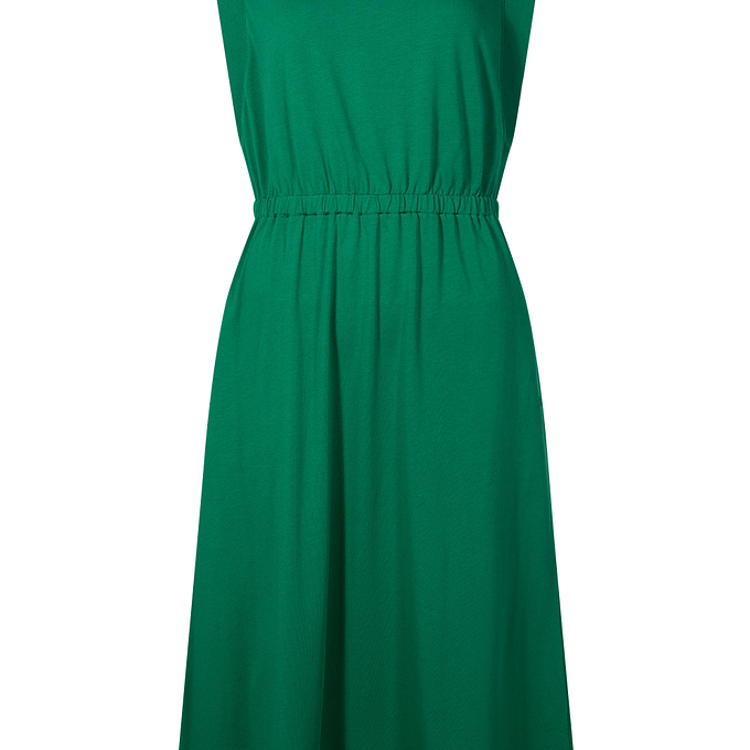 Ebony Womens Supersoft Dress - Green
