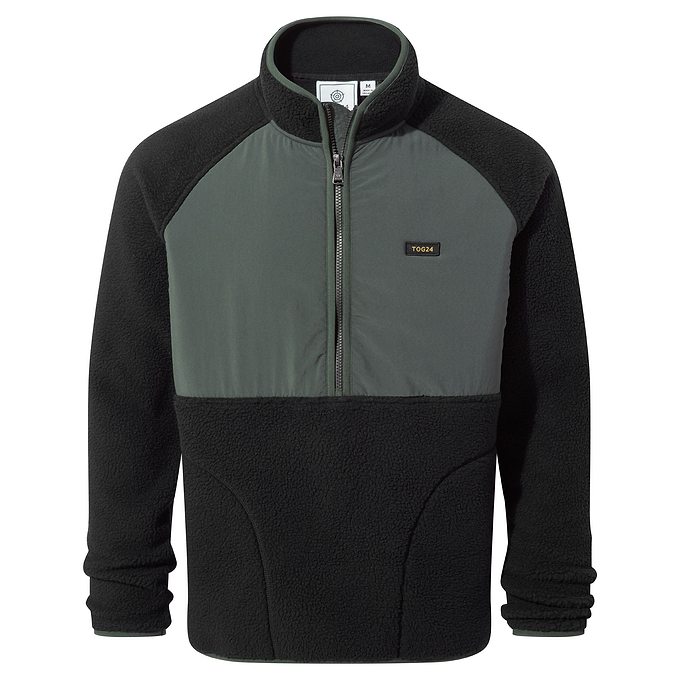 Eldon Mens Sherpa Fleece - Black