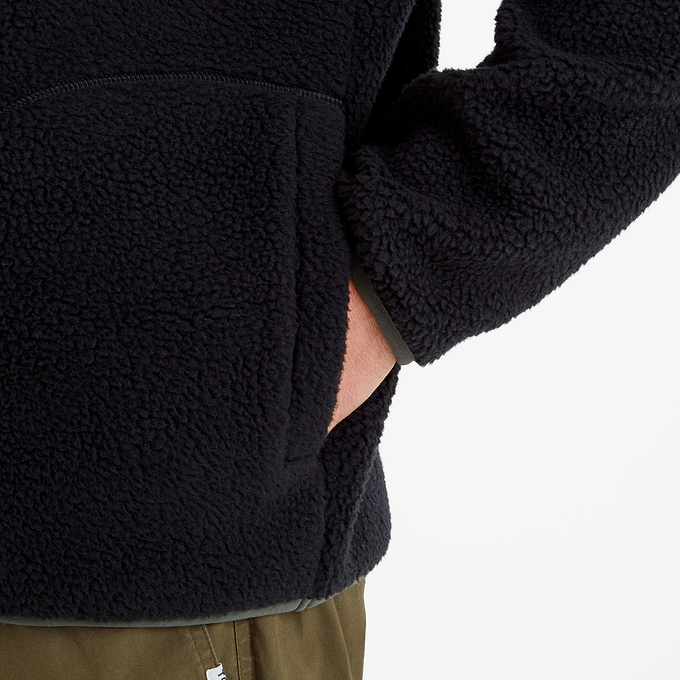 Eldon Mens Sherpa Fleece - Black