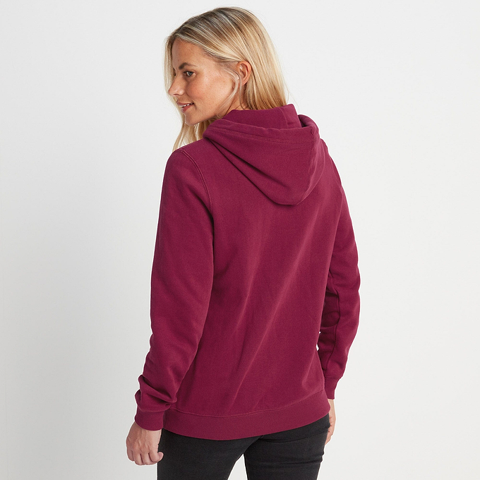 Eliza Womens Hoody - Raspberry