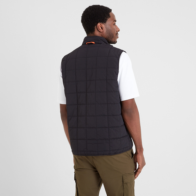 Elliot Mens Padded Gilet - Black