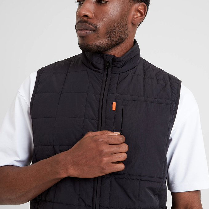 Elliot Mens Padded Gilet - Black