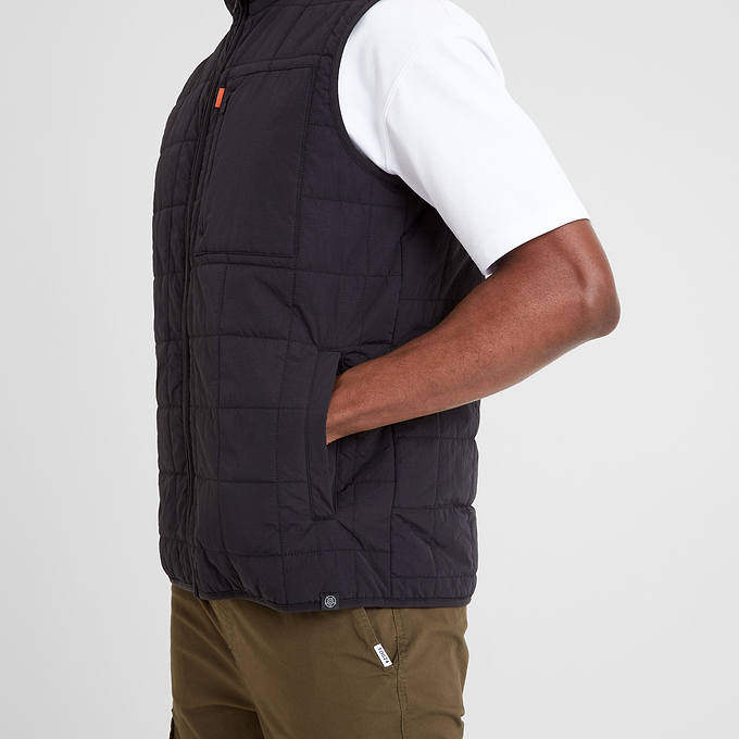 Elliot Mens Padded Gilet - Black