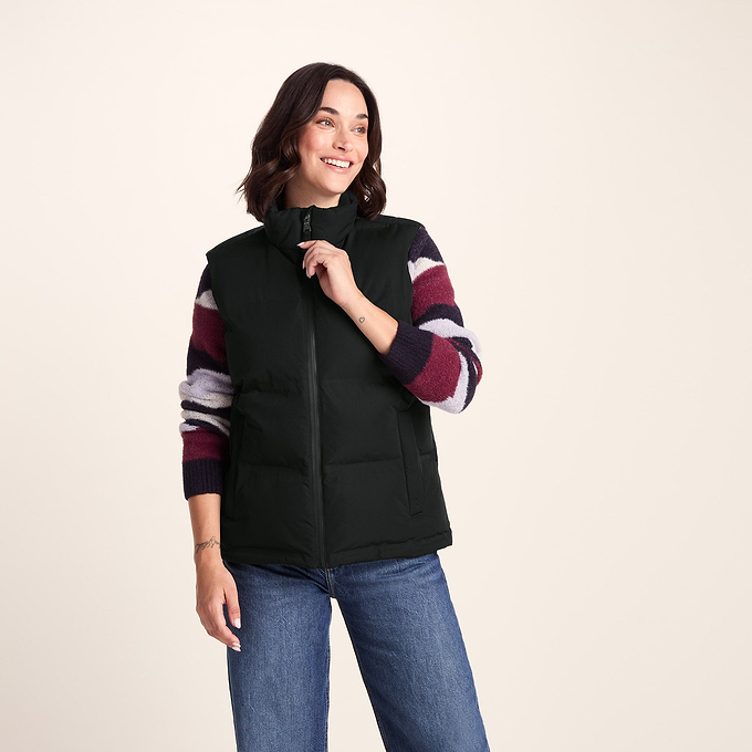 Elyna Womens Gilet - Black