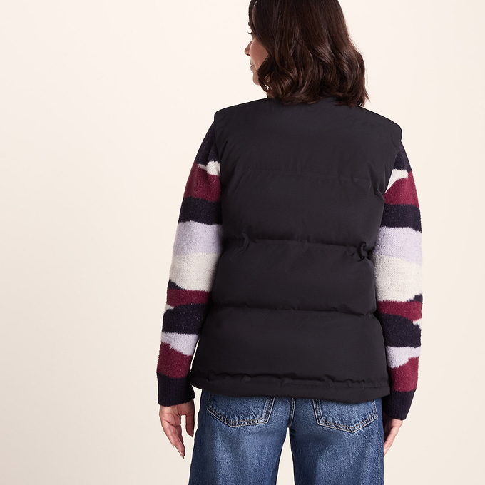 Elyna Womens Gilet - Black