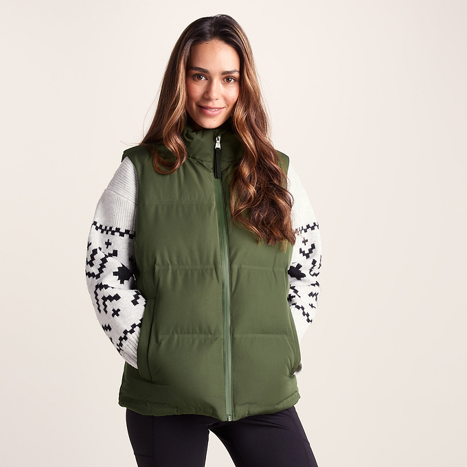 Elyna Womens Gilet - Dark Green