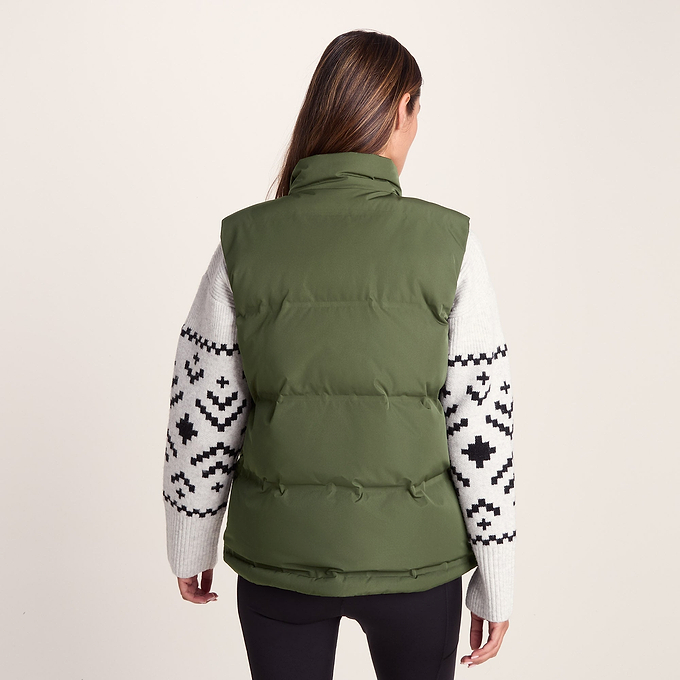 Elyna Womens Gilet - Dark Green