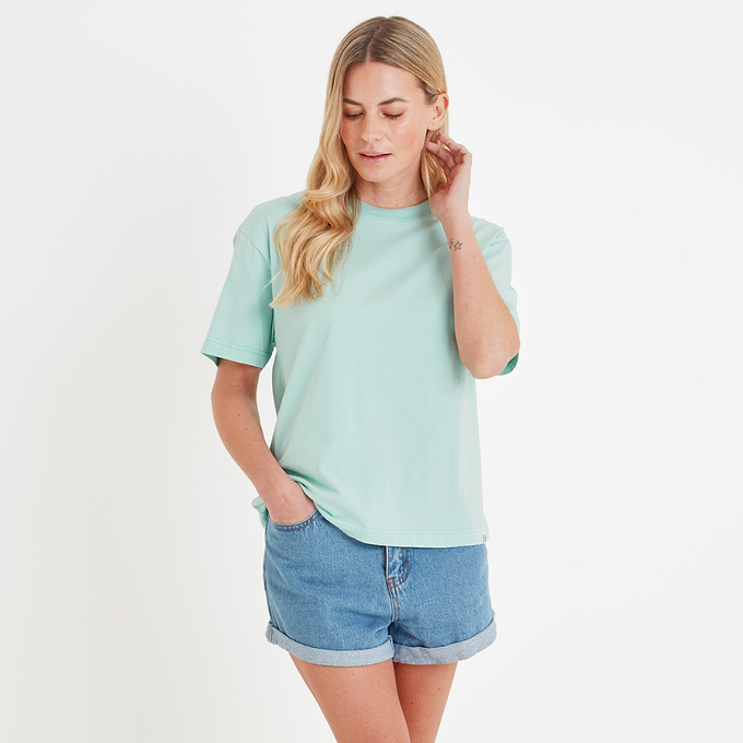Erica Womens T-Shirt - Aqua Mist